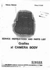 Graflex XL manual. Camera Instructions.